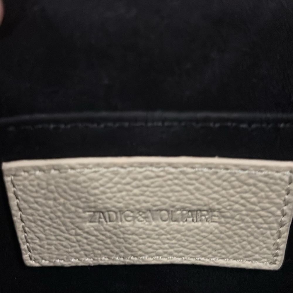 ZADIG & VOLTAIRE Lolita Wings Grained Leather Crossbody Bag - Picture 10 of 16
